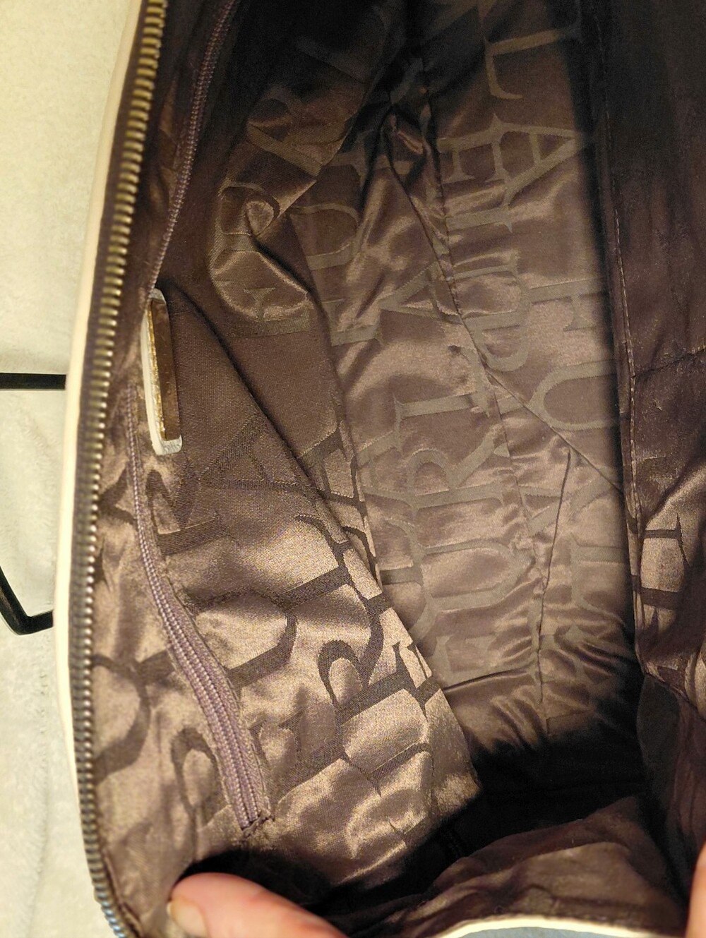 NWOT Furla FRIDA calf Leather Satchel, Dust Bag, Rare, Msrp $548 MINT - Picture 11 of 12